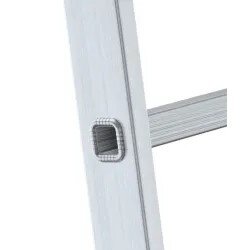 Aliumininės kopėčios Drabest PRO, 1x14, (150 kg) 5