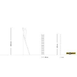 Alumiiniumredel Drabest PRO, 1x14, (150 kg) 1