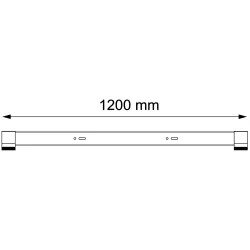 Aliuminio stabilizatorius daugiafunkcinėms kopėčioms Drabest, 60x20, 1200 mm 3