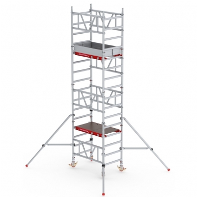 Alumiiniumist mobiilne torn MiTower (töökõrgus 5,20 m)