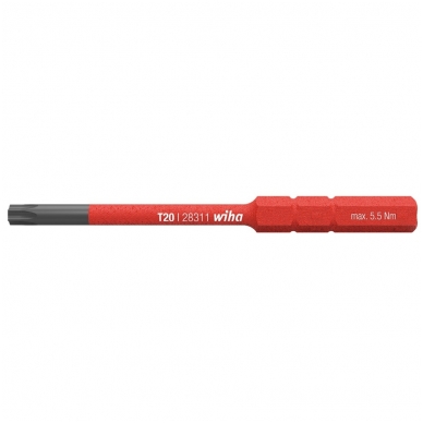 Kruvikeeraja otsik WIHA TORX slim VDE (T25x75 mm)