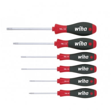 Kruvikeerajate komplekt WIHA SoftFinish TORX (6 tk.)