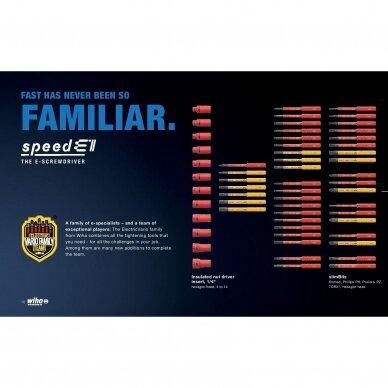 E-skrūvgriezis WIHA speedE® II electric (7 gab.) 10