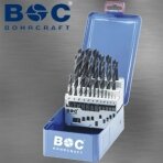 Набор сверл BOHRCRAFT DIN 338 HSS-R /1,0 - 13,0 x 0,5 мм, 25 шт.