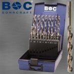 Grąžtų rinkinys BOHRCRAFT KE10 HSS-E ABS-Box /1-10x0,5/19-vnt.