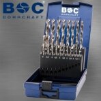 Набор сверл BOHRCRAFT KG10 HSS-G ABS-Box /1-10x0,5/ 19 шт.