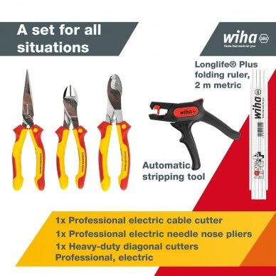 Tööriistakomplekt elektrikutele Wiha "Best of VDE WIHA", 12 tk. 3