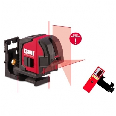 Cross laser level BMI autoCROSS plus (komplekt koos vastuvõtjaga)