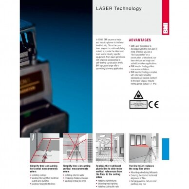 Cross laser level BMI autoMAGIC 2